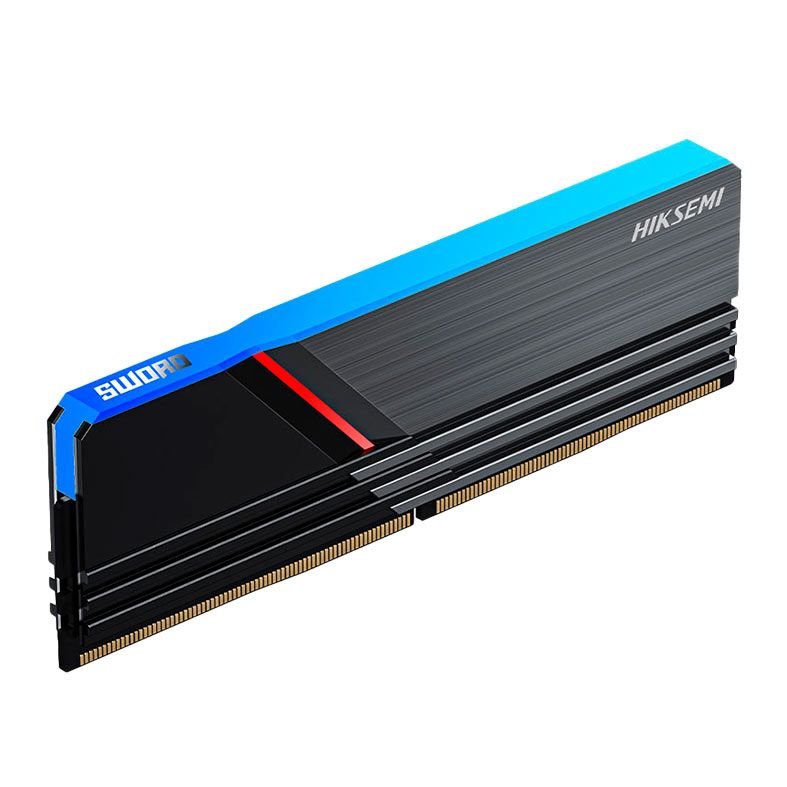 Memoria Hiksemi Sword, RGB, (1x16G), DDR5, 6400MHz, Preto