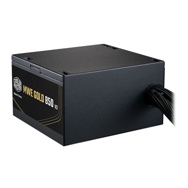 Cooler Master MWE GOLD 850 V3 非モジュラー電源 Fonte Cooler Master MWE Gold 850 V3, 850W, ATX 3.1, 80 Plus Gold
